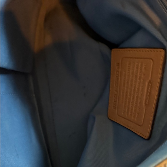 Coach Tan and Brown Signature Shoulder Bag Y2K - Picture 14 of 16